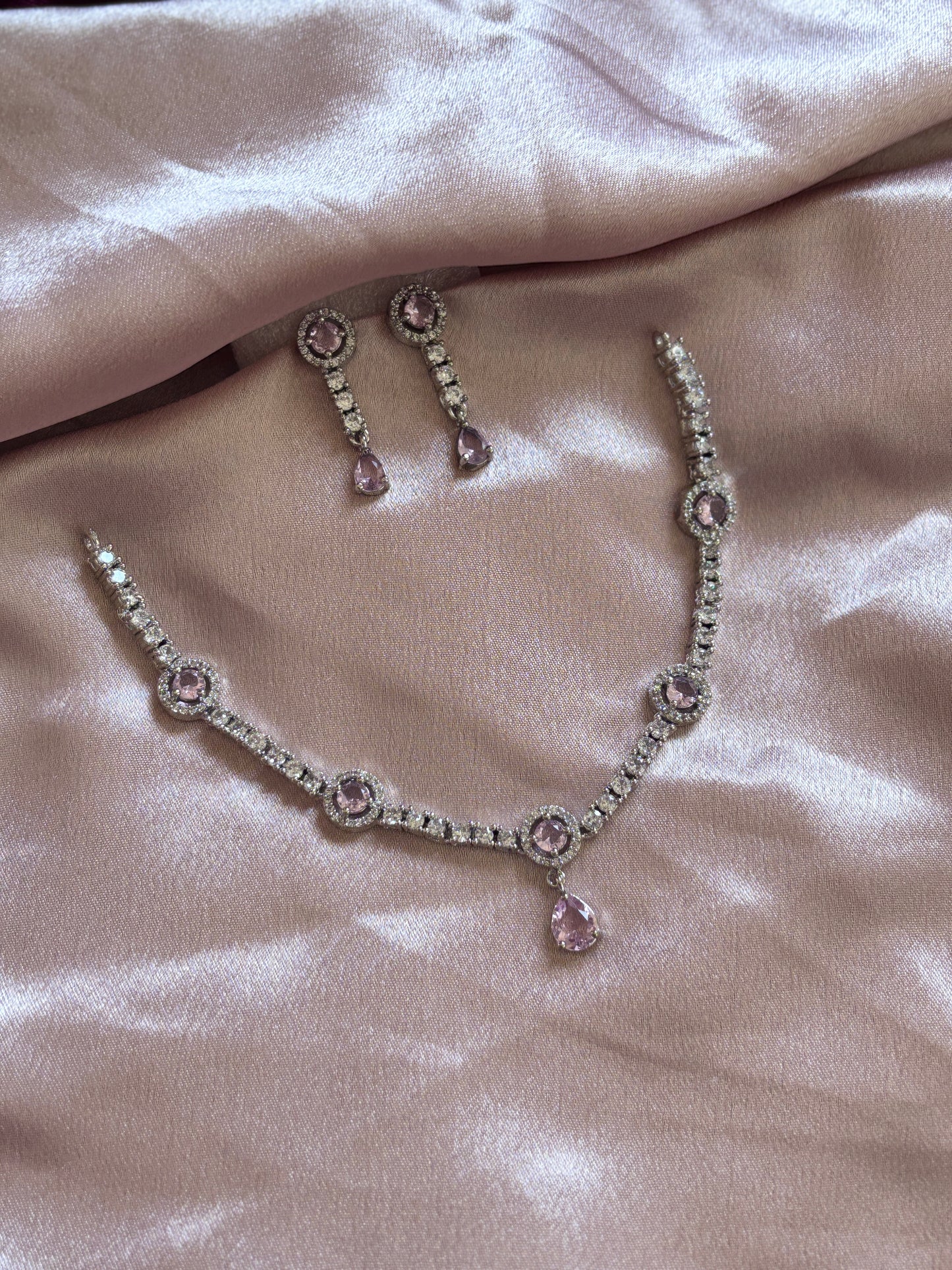 Teardrop AD Set Pink