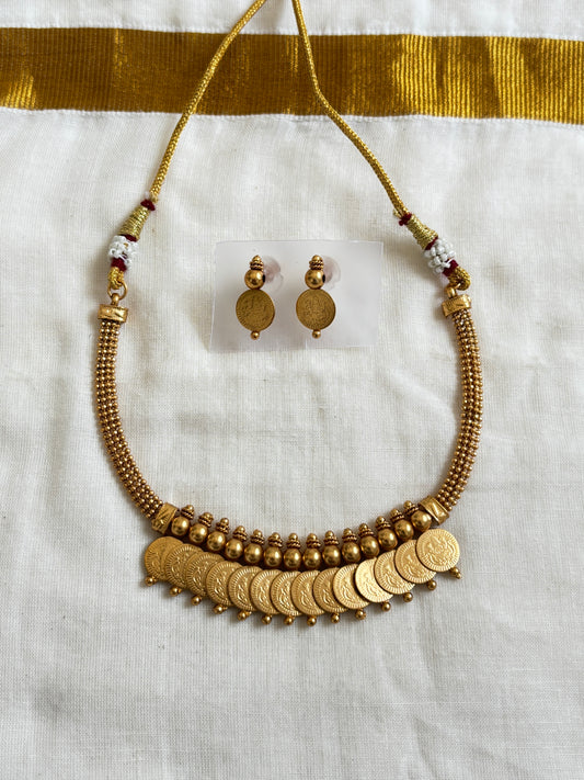 Aishwaryam Kasu (coin) Necklace