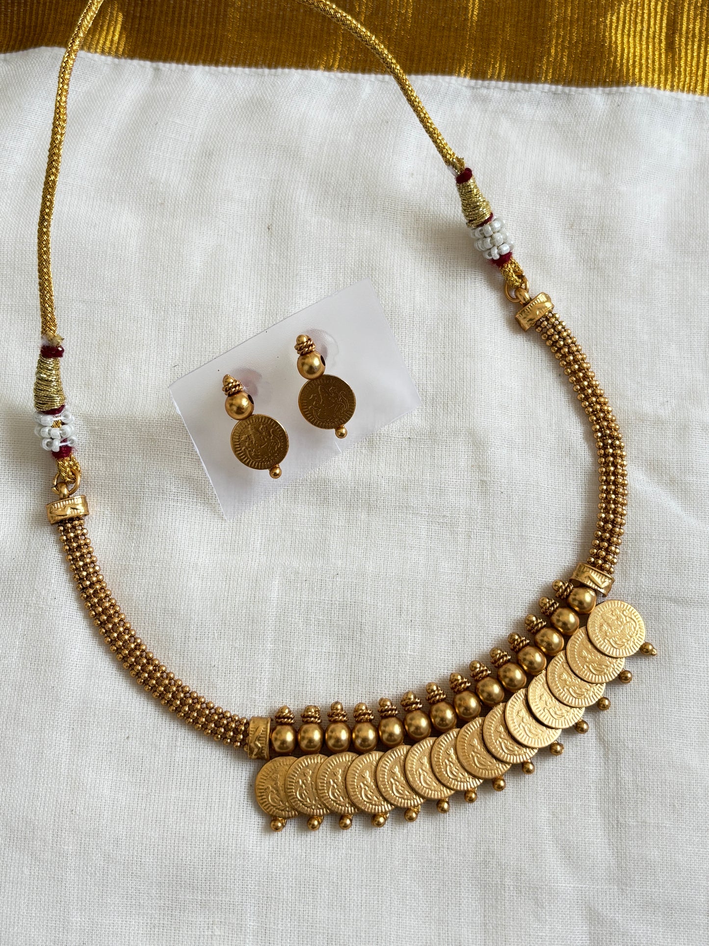 Aishwaryam Kasu (coin) Necklace
