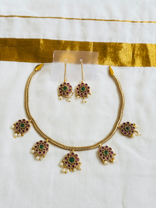 Panchamanjari necklace (premium)
