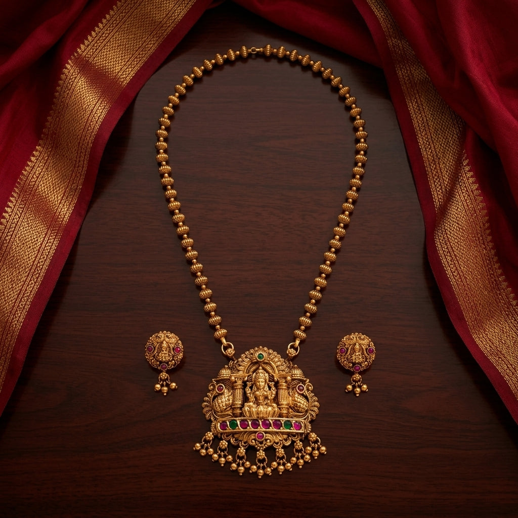 Lakshmi Peetham short haaram