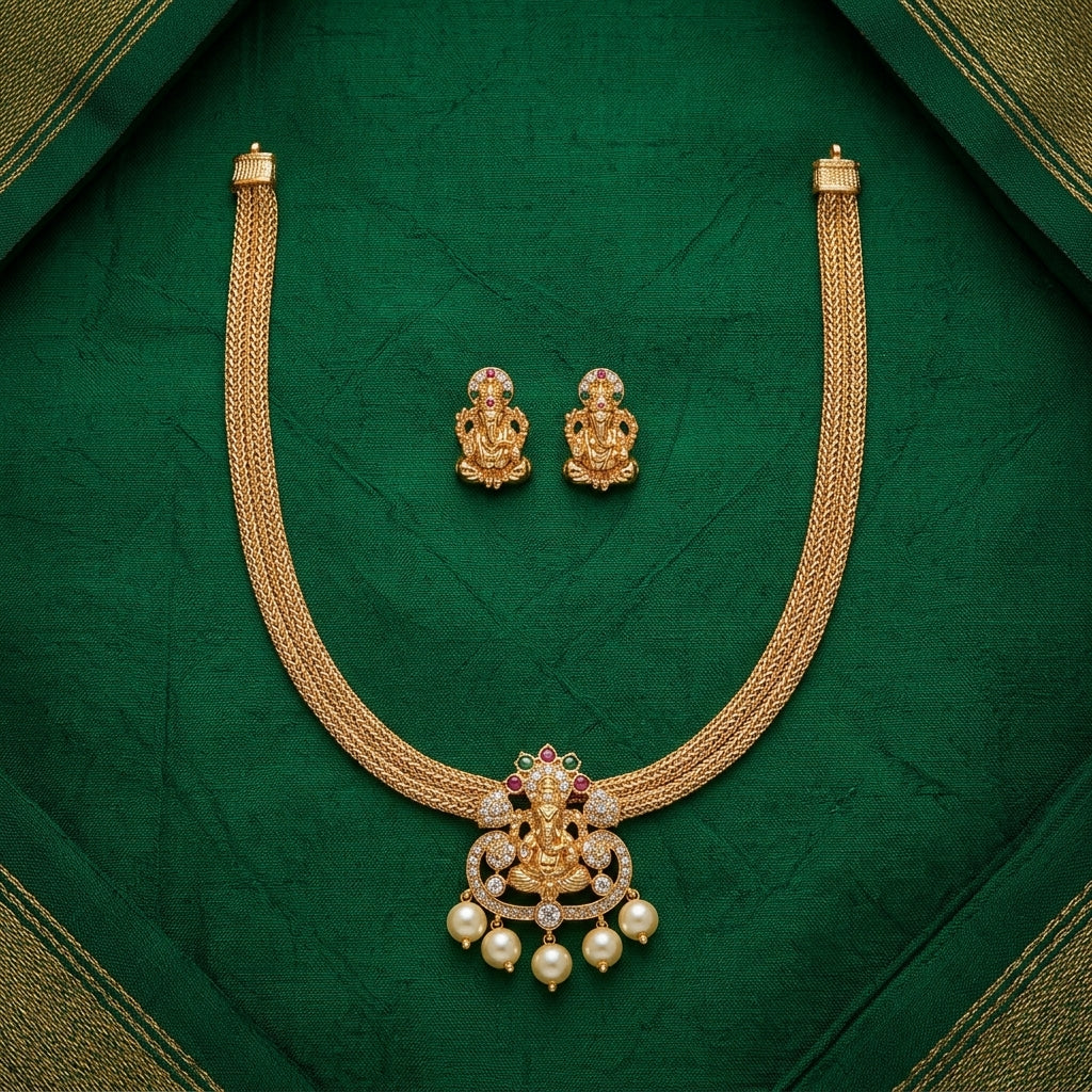 Ganapathi Pendant Necklace