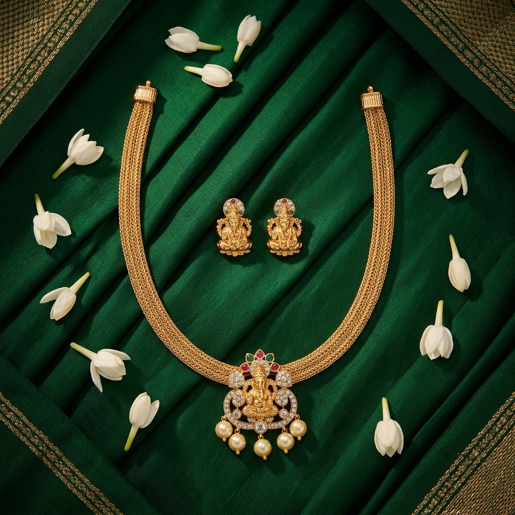 Ganapathi Pendant Necklace